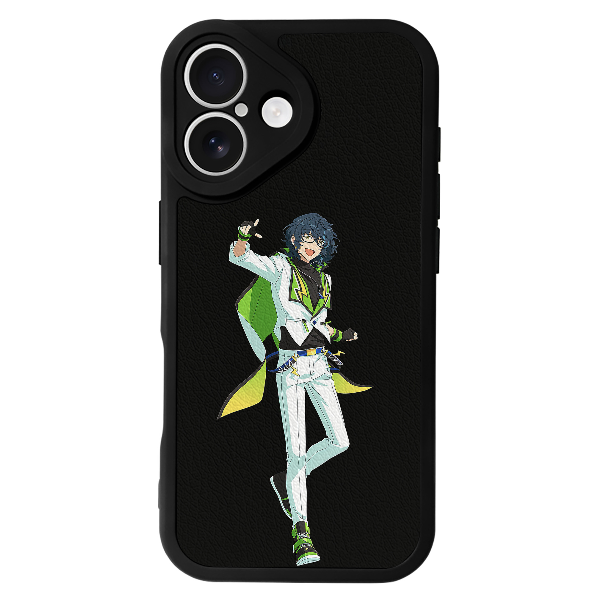 （画像用） あんさんぶるスターズ! Ensemble Stars 【iPhone 16シリーズ対応】シリコンスマホケース（レザー調） 材質：シリコン